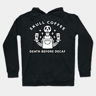 skull coffee Hoodie